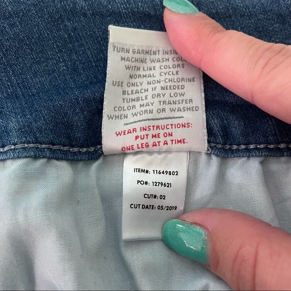 Torrid jeggings with stripe size 20 short - Picture 7 of 9